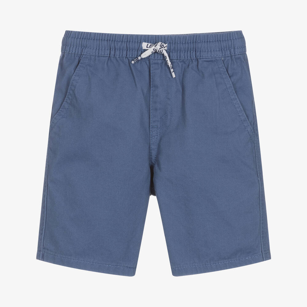 Levi's - Blaue Baumwollshorts für Jungen | Childrensalon