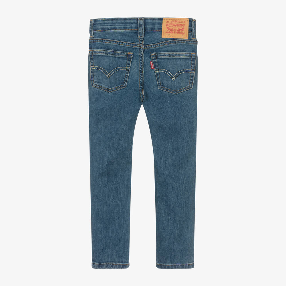 Levi's-Boys Blue Denim 510 Skinny Jeans | Childrensalon Outlet