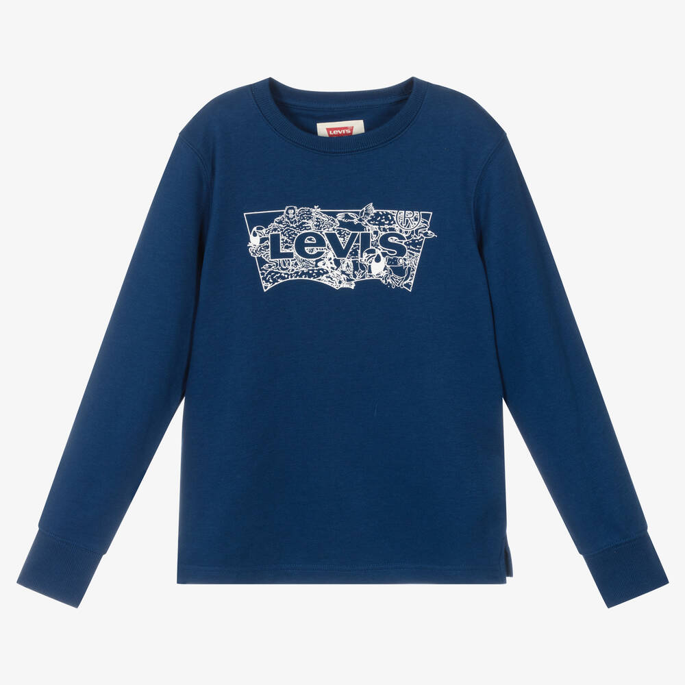 Boys levi sweatshirt sales
