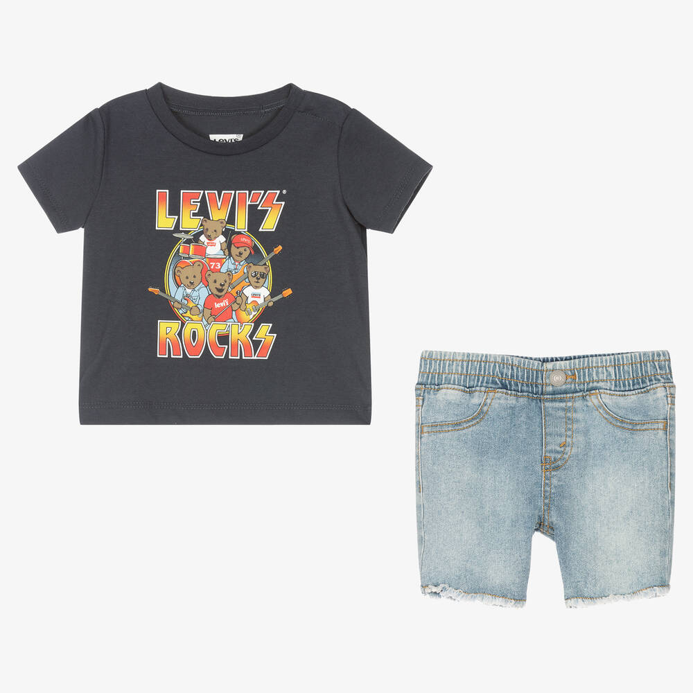 Levi's snoopy hotsell shorts