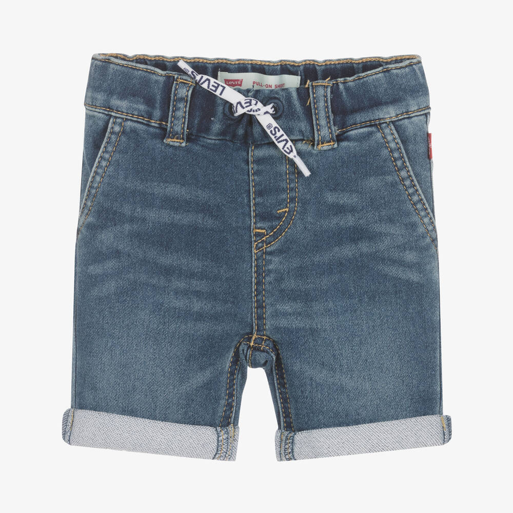Levi's - Boys Blue Pull-On Shorts | Childrensalon