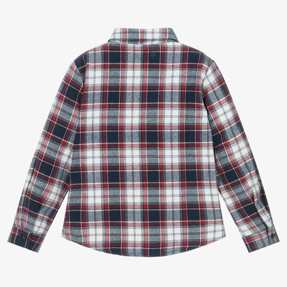 Levi's plaid shirt discount