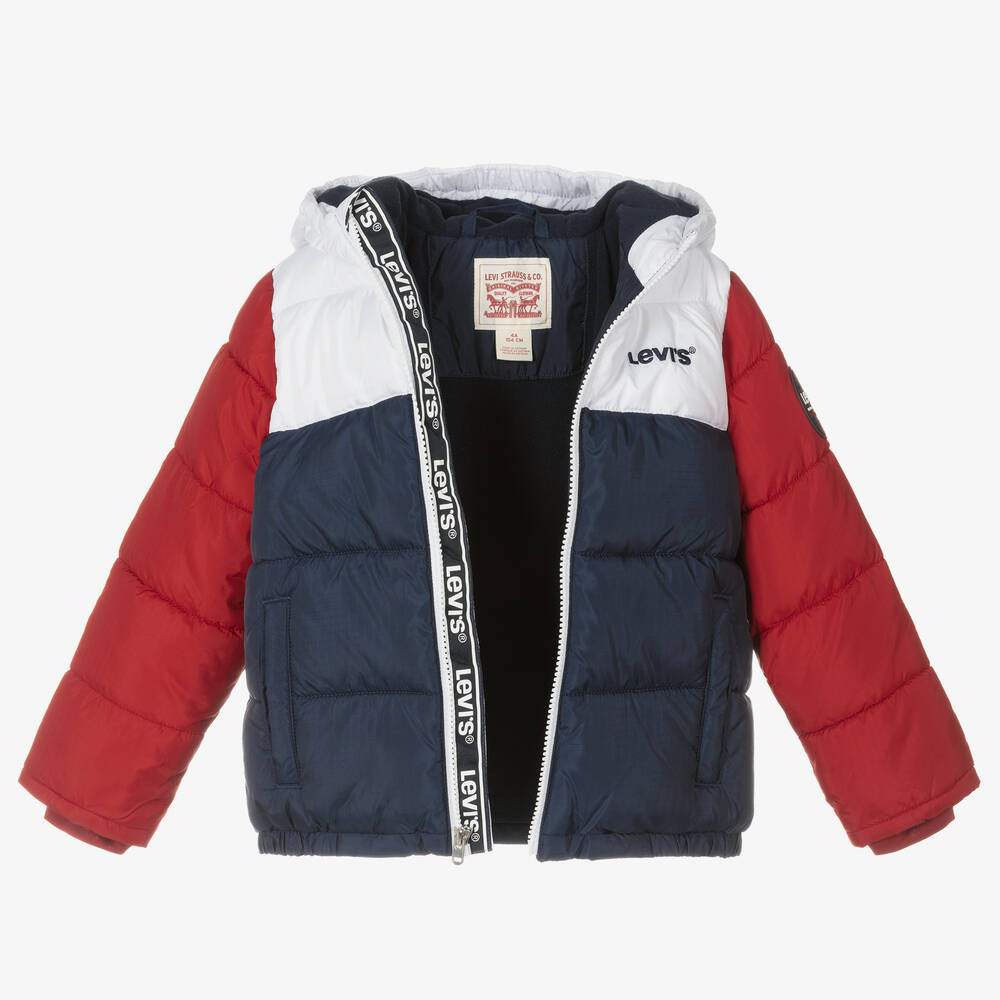 Doudoune discount rouge levis