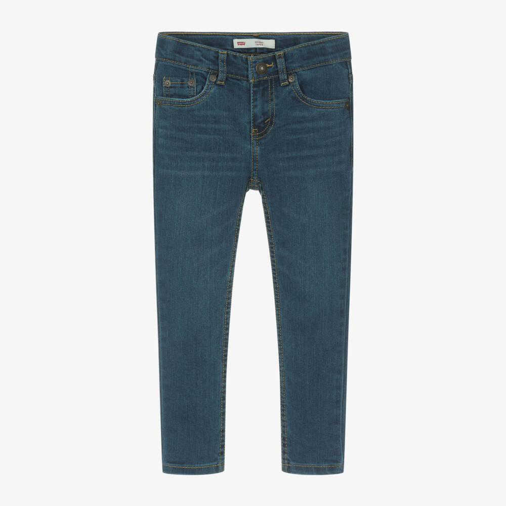 Lanvin Kids Boys Jeans In Light Blue
