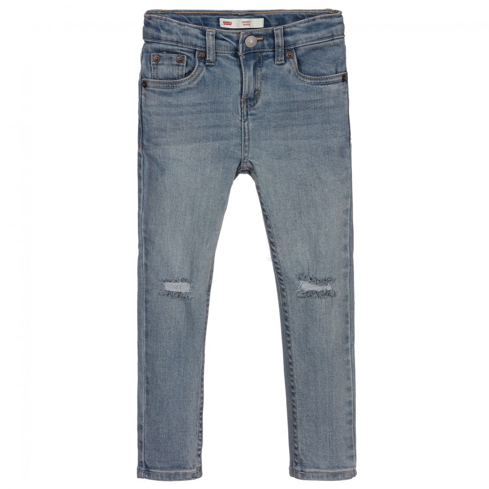 Levi's - Boys Blue Skinny Taper Jeans | Childrensalon