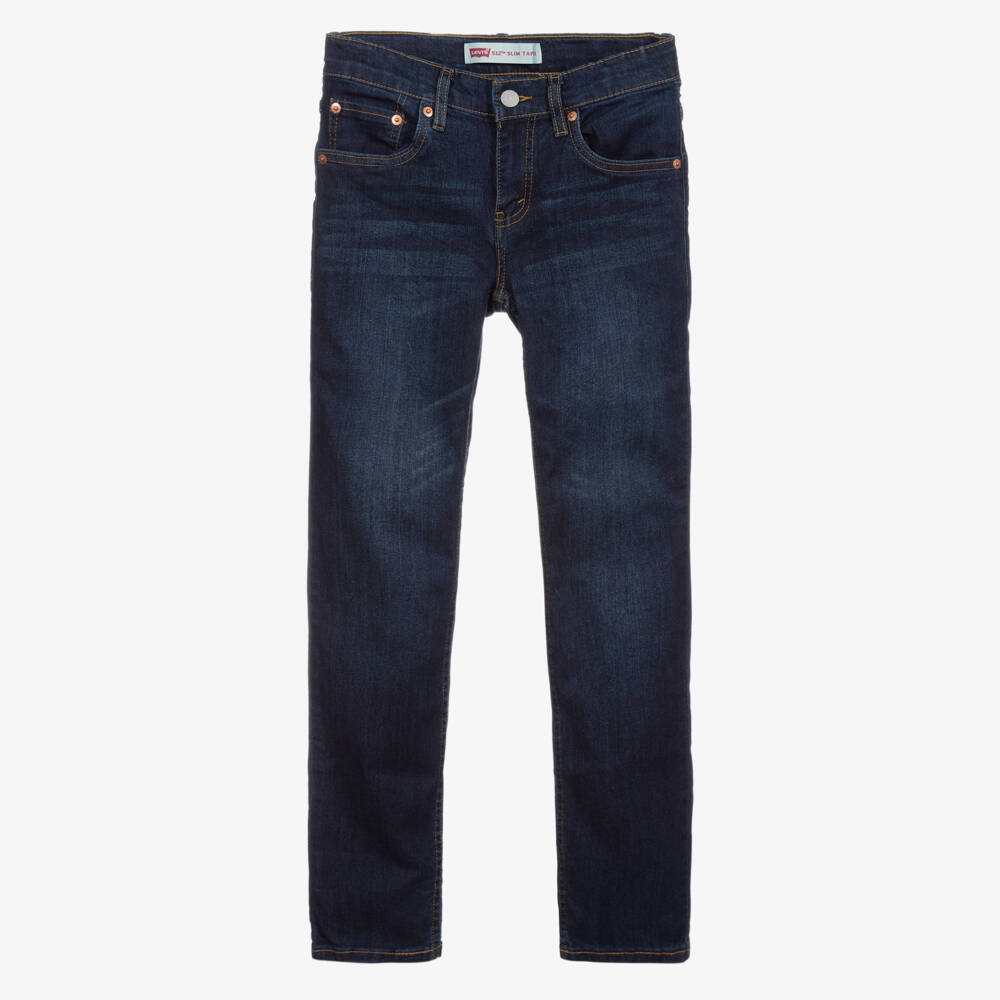 Levi's-Boys Blue Slim Fit Denim Jeans | Childrensalon Outlet