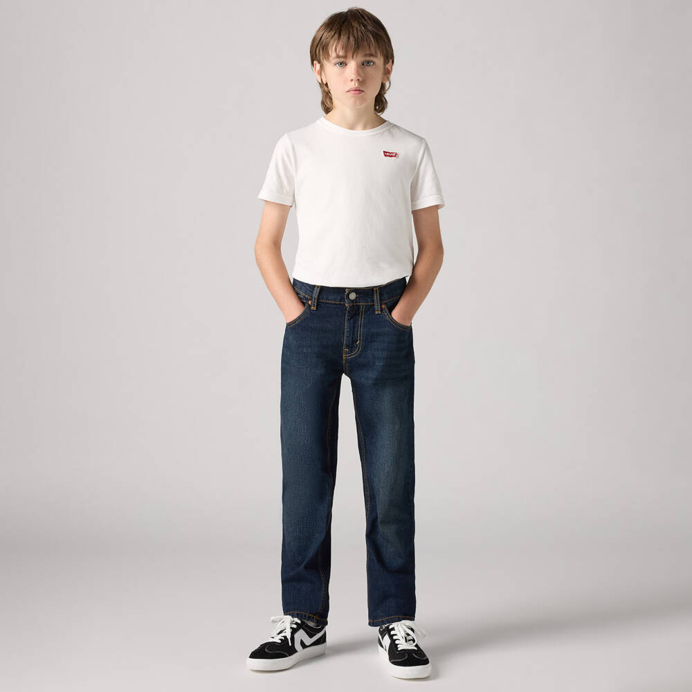 Levi's-Boys Blue Slim Fit Denim Jeans | Childrensalon Outlet