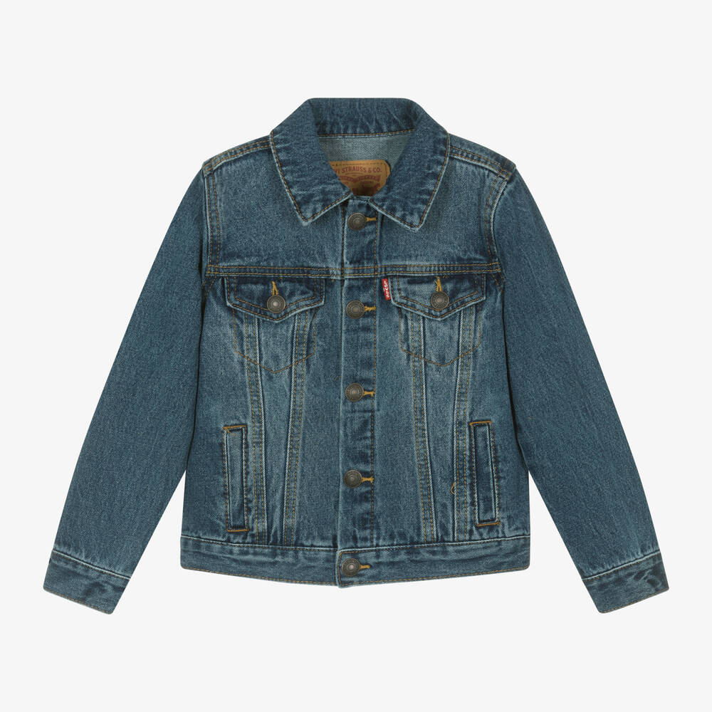 Levi boys denim jacket store