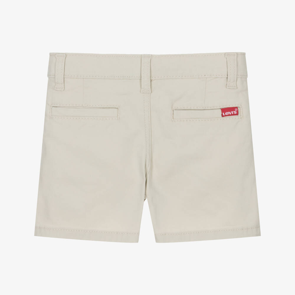 Levi's-بنطلون تويل قطني كلاسيكي بيج للأولاد | Childrensalon Outlet