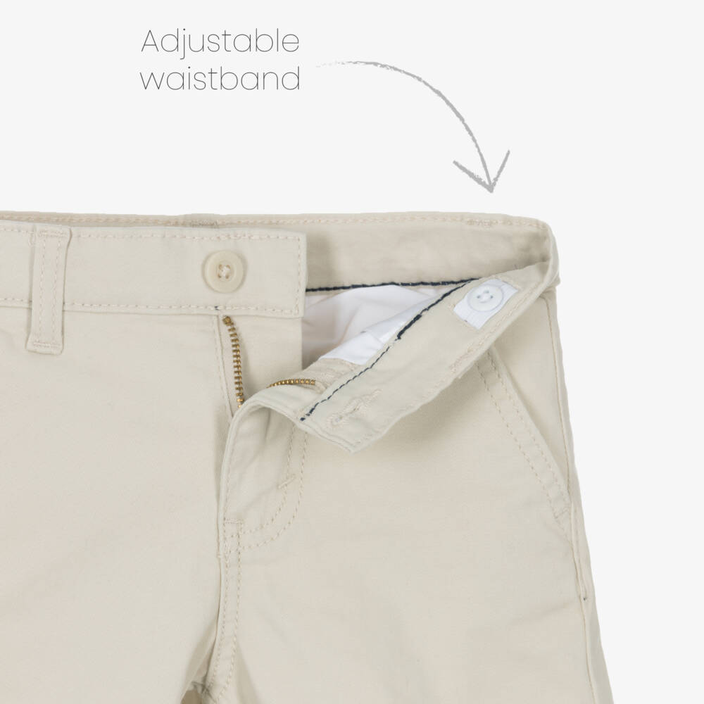 Levi's-بنطلون تويل قطني كلاسيكي بيج للأولاد | Childrensalon Outlet