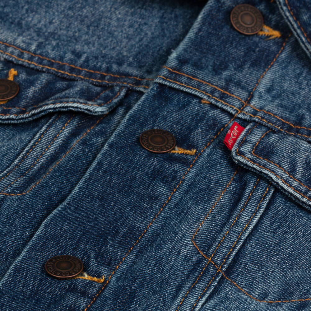 Levi's-Классическая синяя джинсовая куртка для мальчиков | Childrensalon Outlet