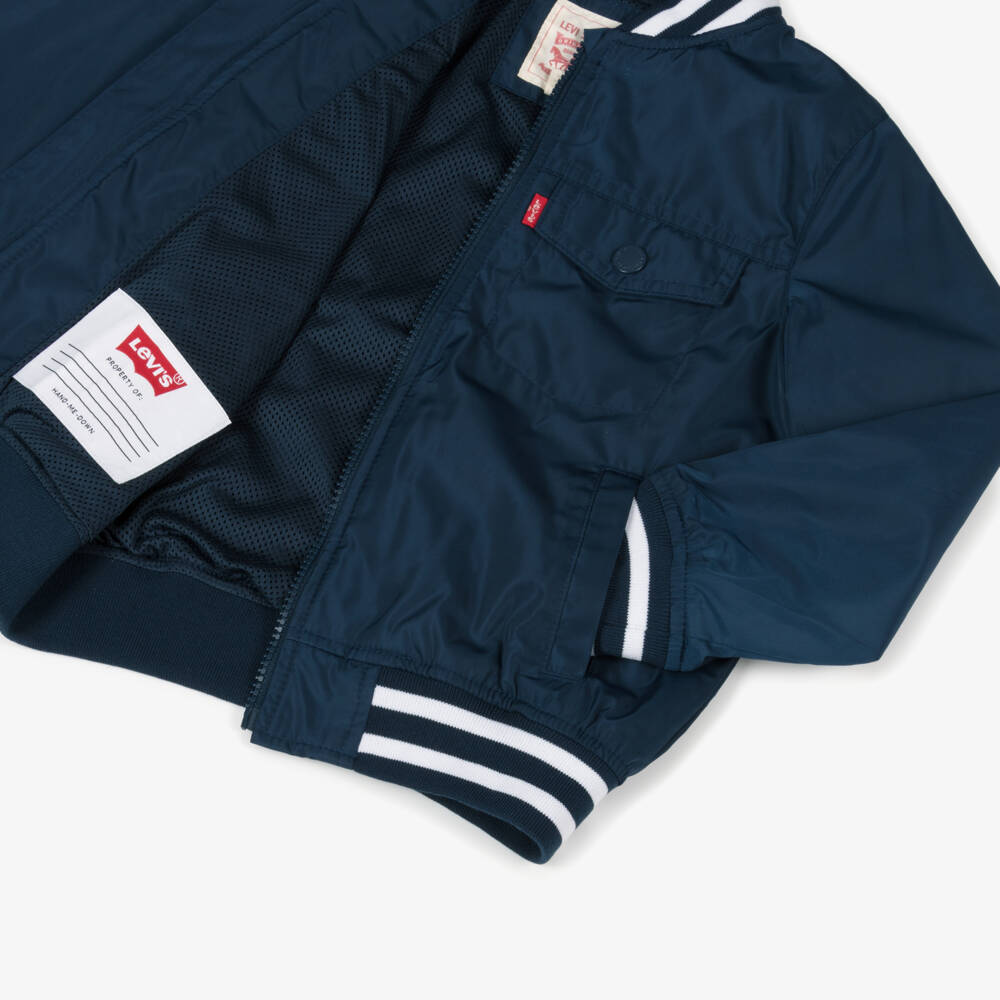Levi's-Boys Classic Blue School Jacket | Childrensalon Outlet