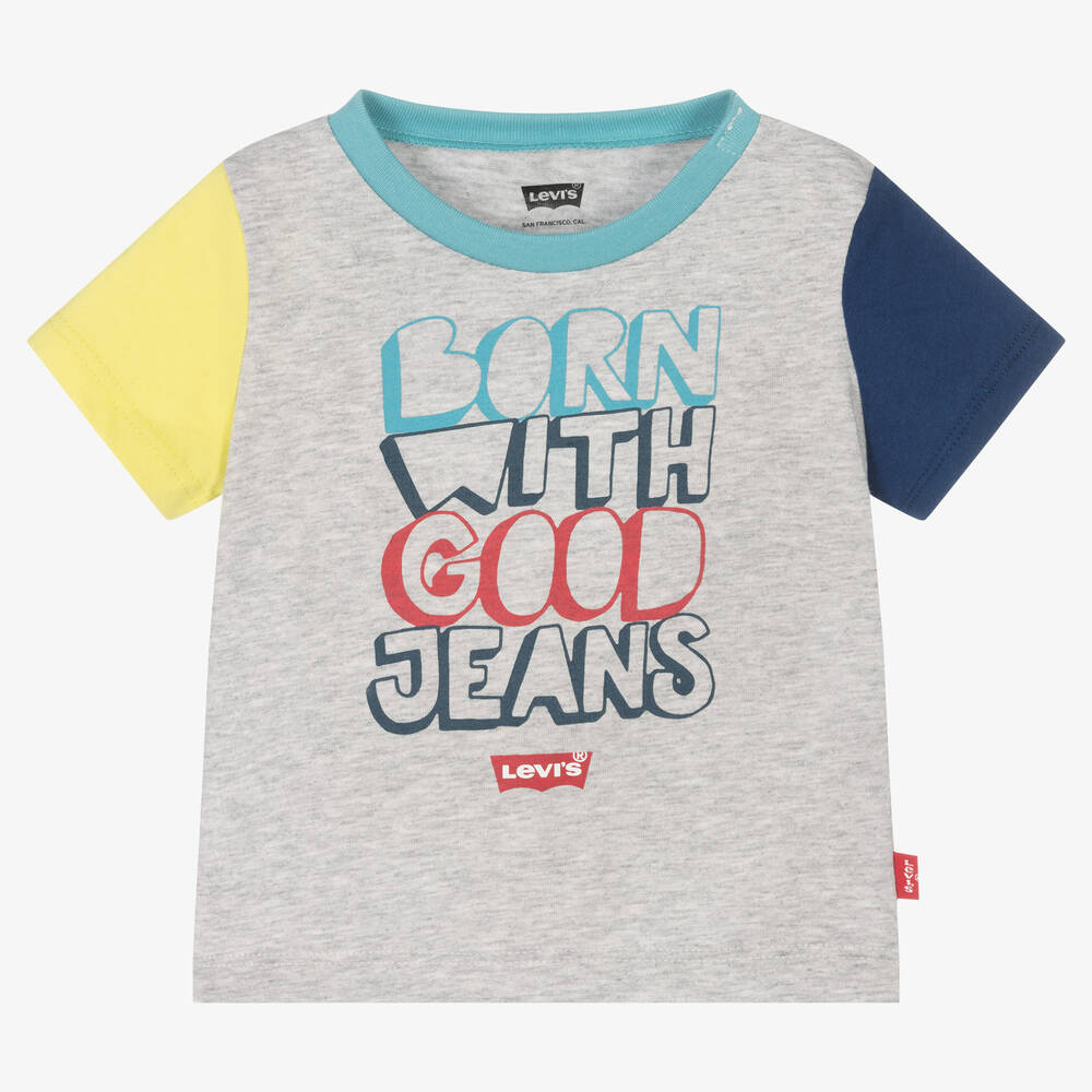 Levi's - Boys Colourblock Logo T-Shirt | Childrensalon