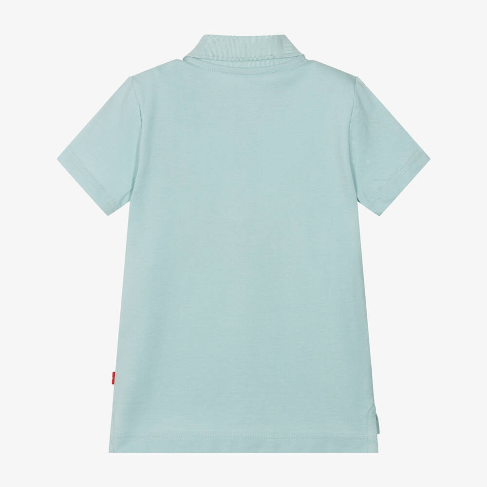 Levi's-Boys Cool Mint Cotton Polo Top | Childrensalon Outlet