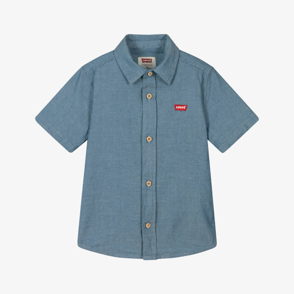 Levi's-تي شيرت قطن للأولاد بشعار مجنح | Childrensalon Outlet