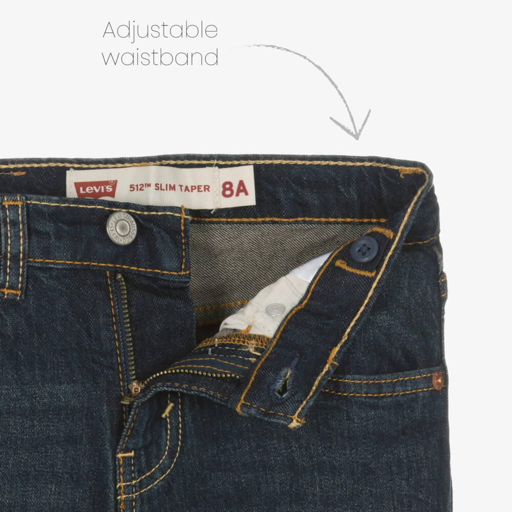 Levi's-Boys Denim Slim Fit Tapered Trousers | Childrensalon Outlet