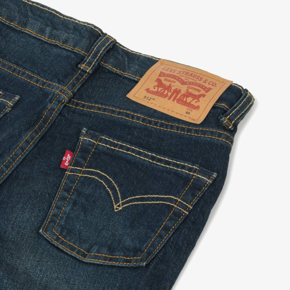 Levi's-Boys Denim Slim Fit Tapered Trousers | Childrensalon Outlet