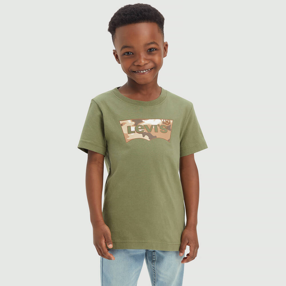 Levis batwing logo t hot sale shirt