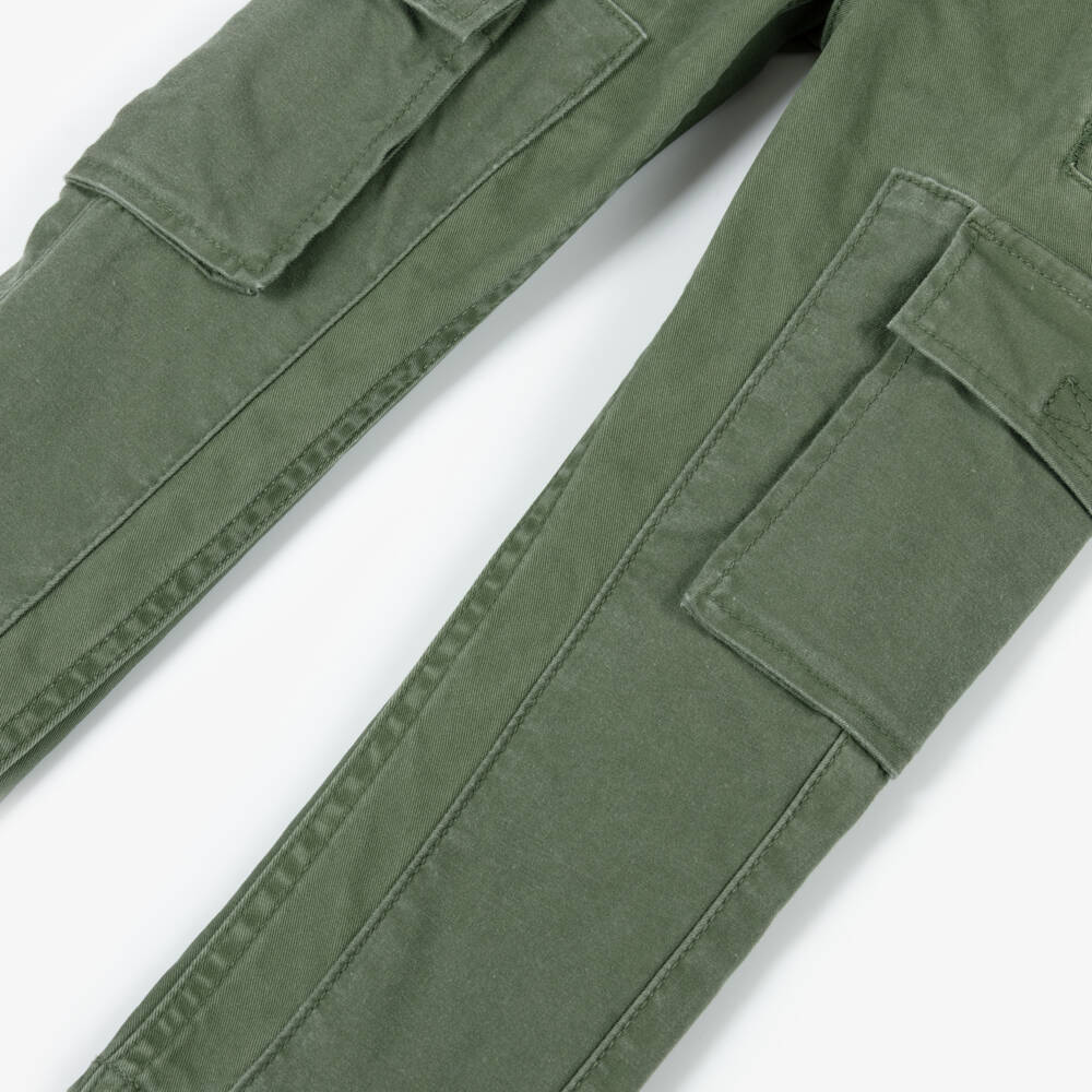 Levi's-Boys Green Utility Trousers | Childrensalon Outlet