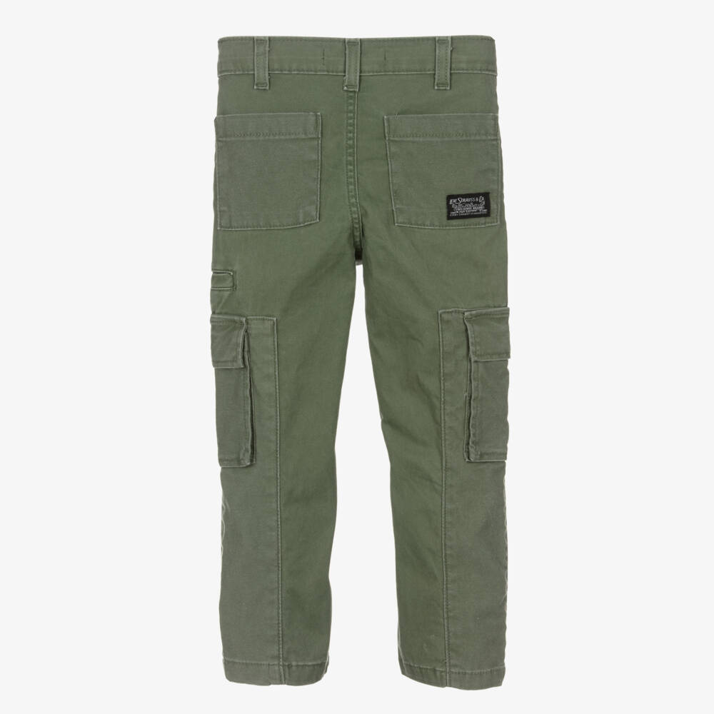 Levi's-Boys Green Utility Trousers | Childrensalon Outlet