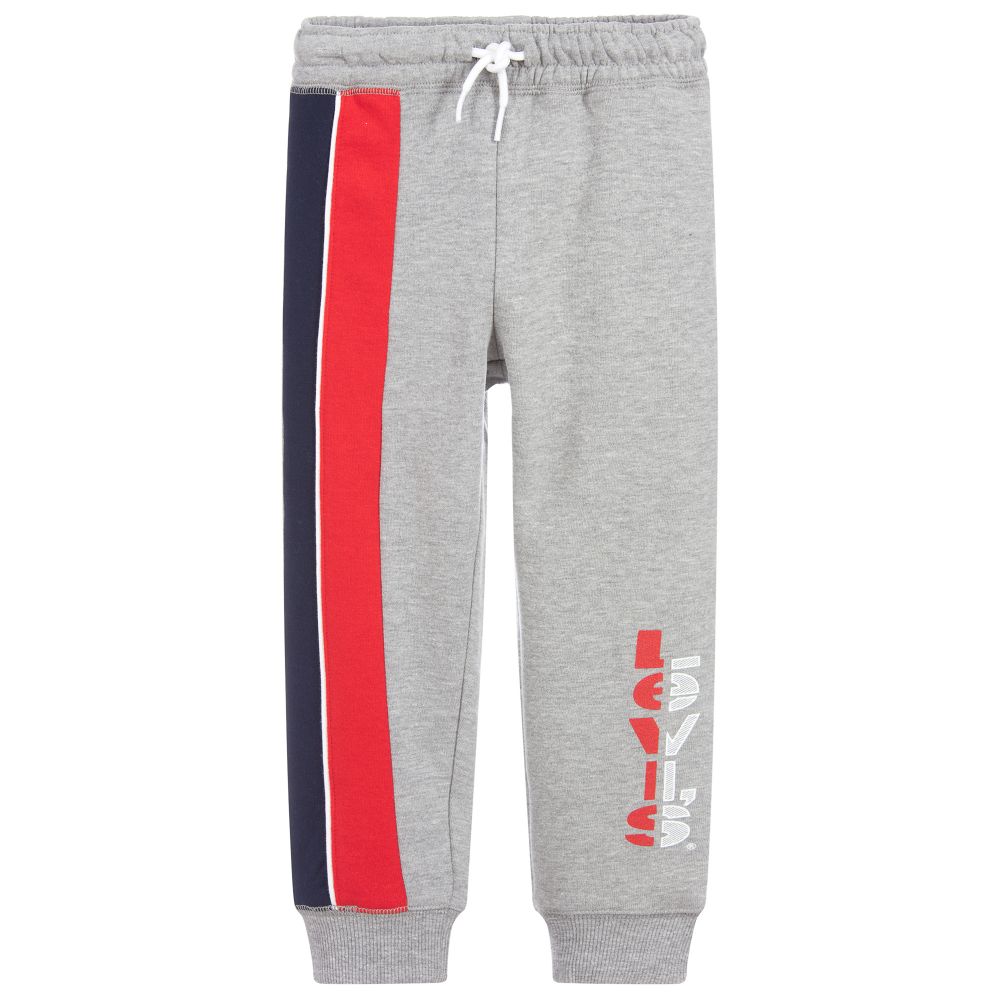 Levi's - Boys Grey Cotton Joggers | Childrensalon