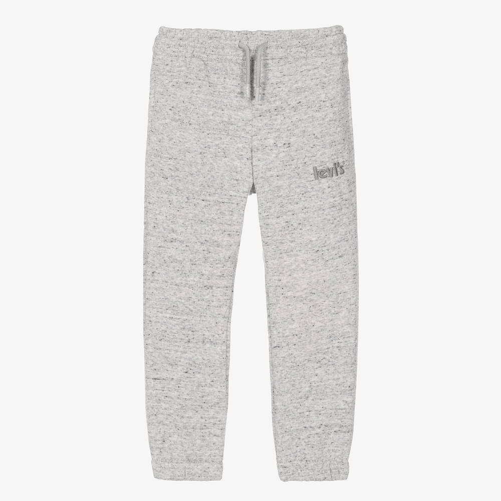 Levi's - Boys Grey Cotton Logo Joggers | Childrensalon