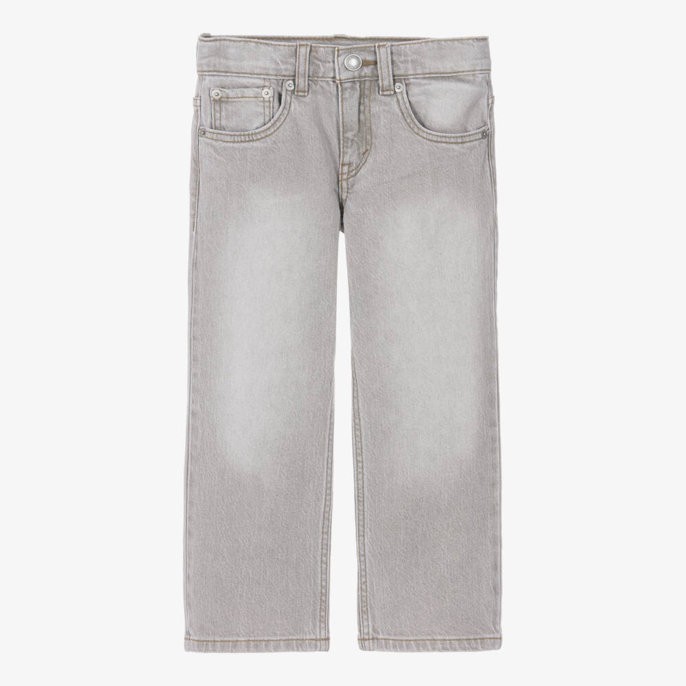 Levi's-Boys Light Grey 555 Denim Jeans | Childrensalon Outlet