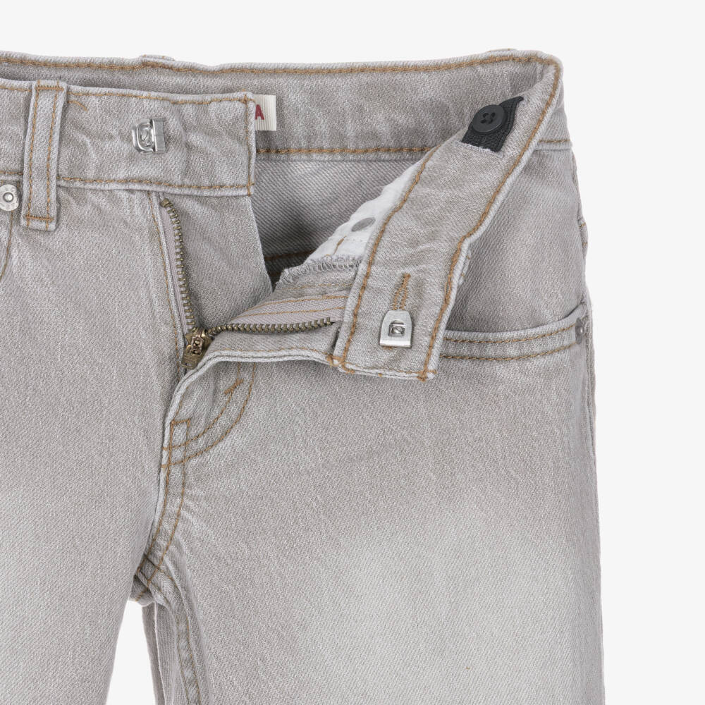 Levi's-Boys Light Grey 555 Denim Jeans | Childrensalon Outlet