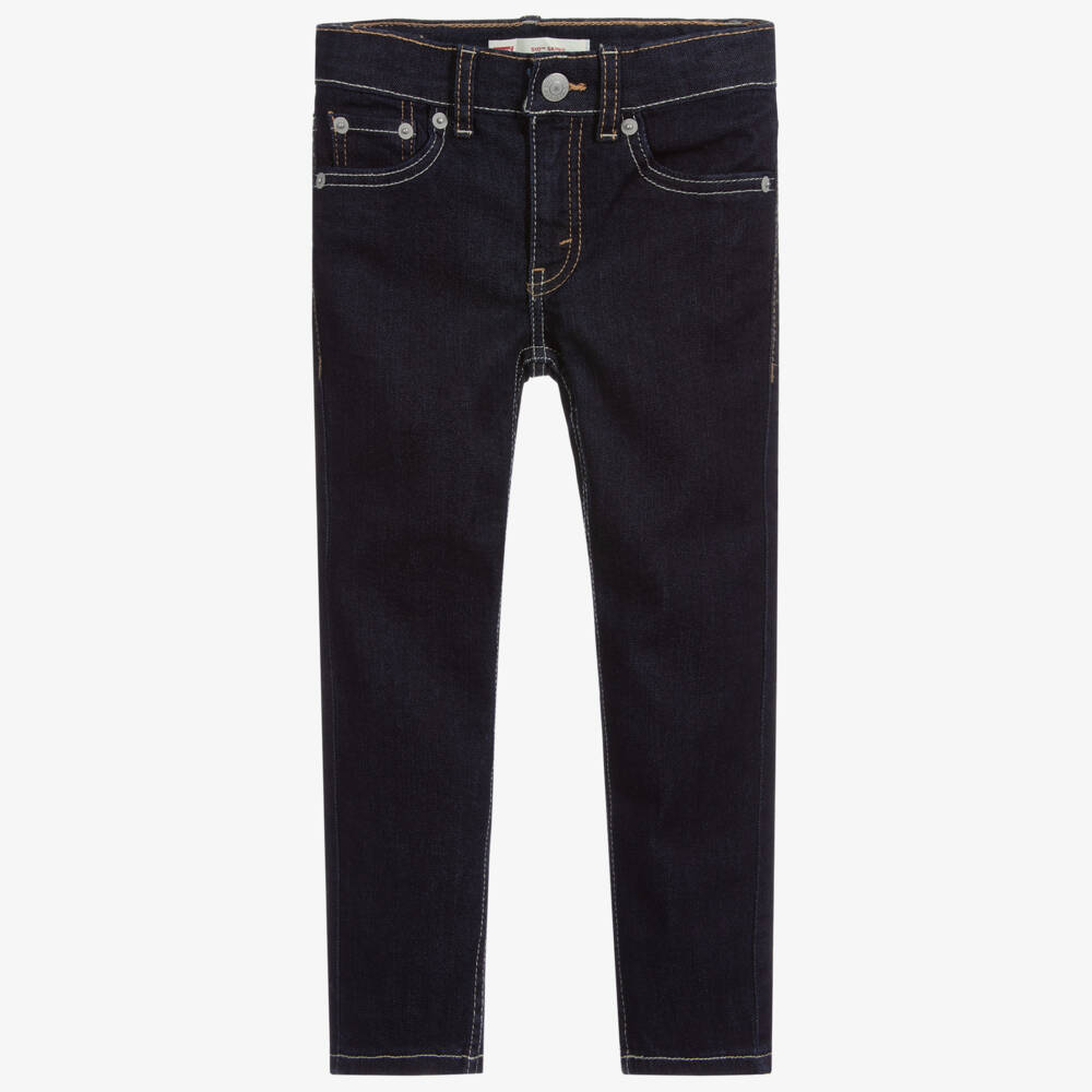 Levi's-Boys Navy Skinny Denim Trousers | Childrensalon Outlet