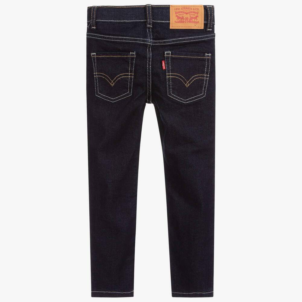 Levi's-Boys Navy Skinny Denim Trousers | Childrensalon Outlet