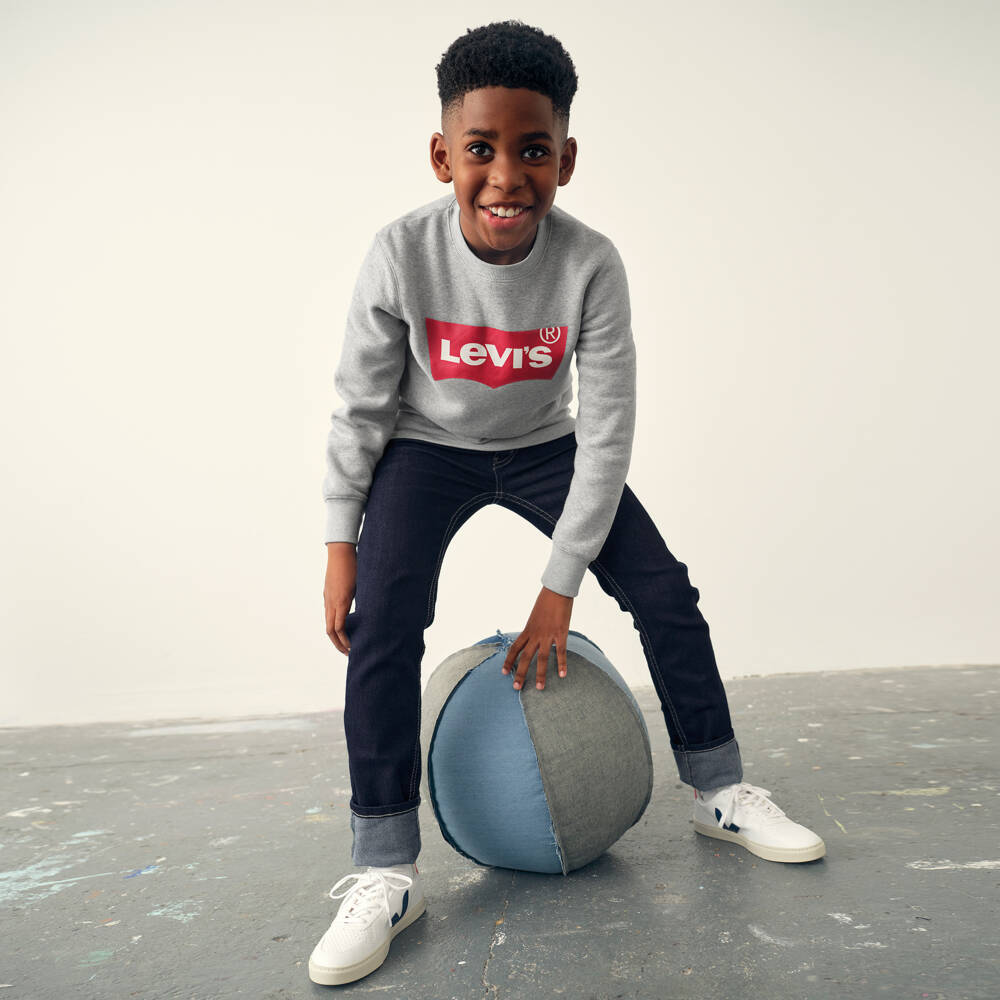Levi's-Boys Navy Skinny Denim Trousers | Childrensalon Outlet