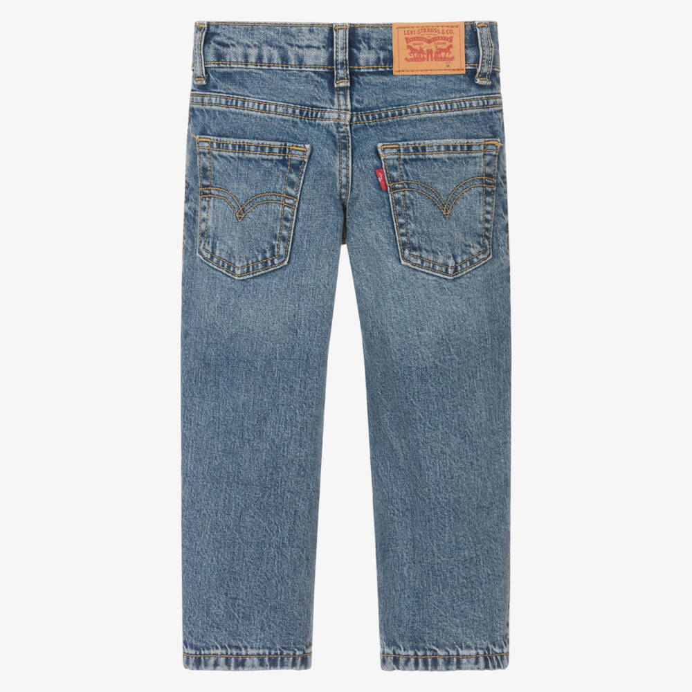 Levi's-Boys Relaxed Fit Blue Jeans | Childrensalon Outlet