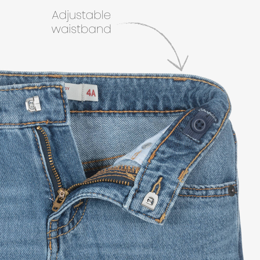 Levi's-Boys Relaxed Indigo Tapered Jeans | Childrensalon Outlet