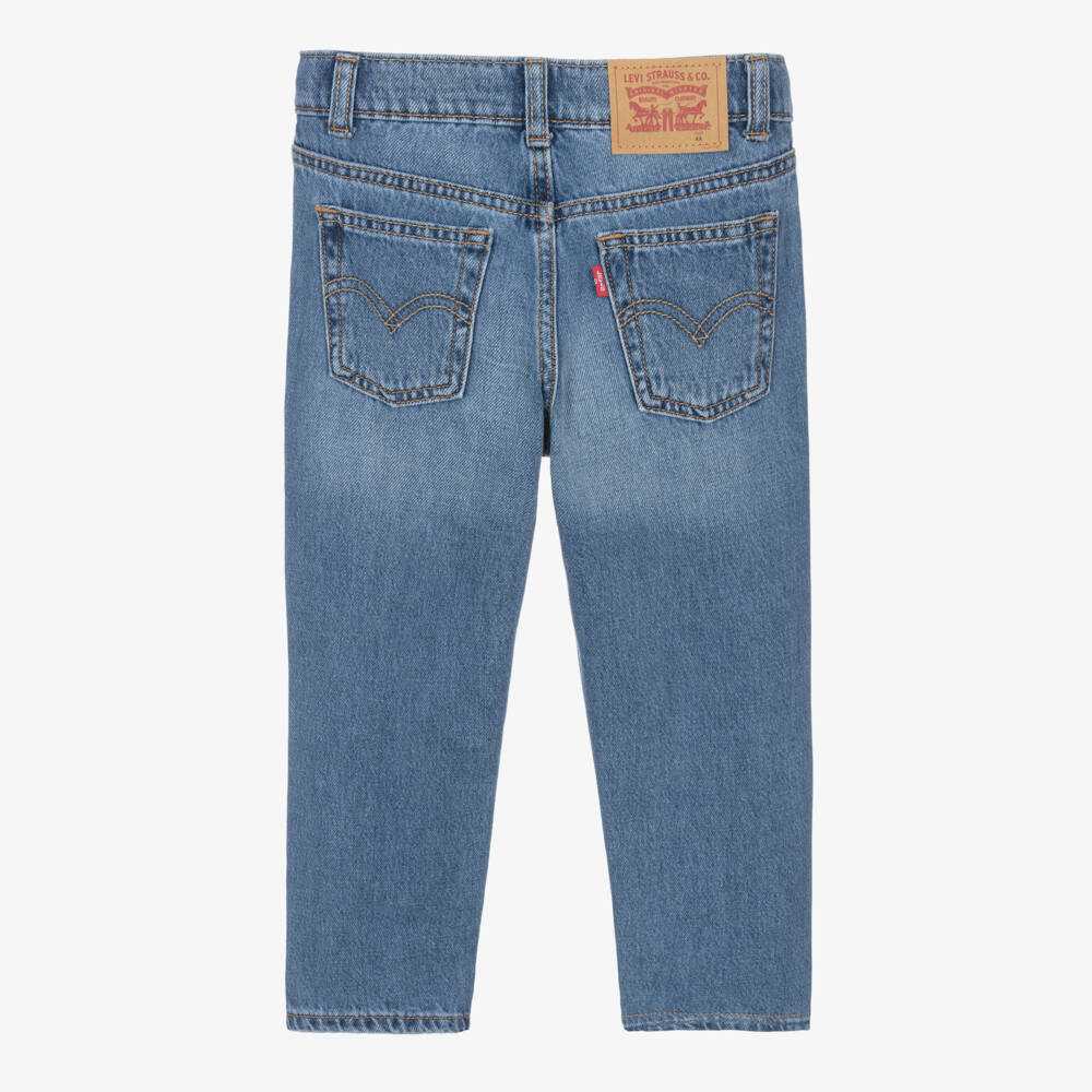 Levi's-Boys Relaxed Indigo Tapered Jeans | Childrensalon Outlet
