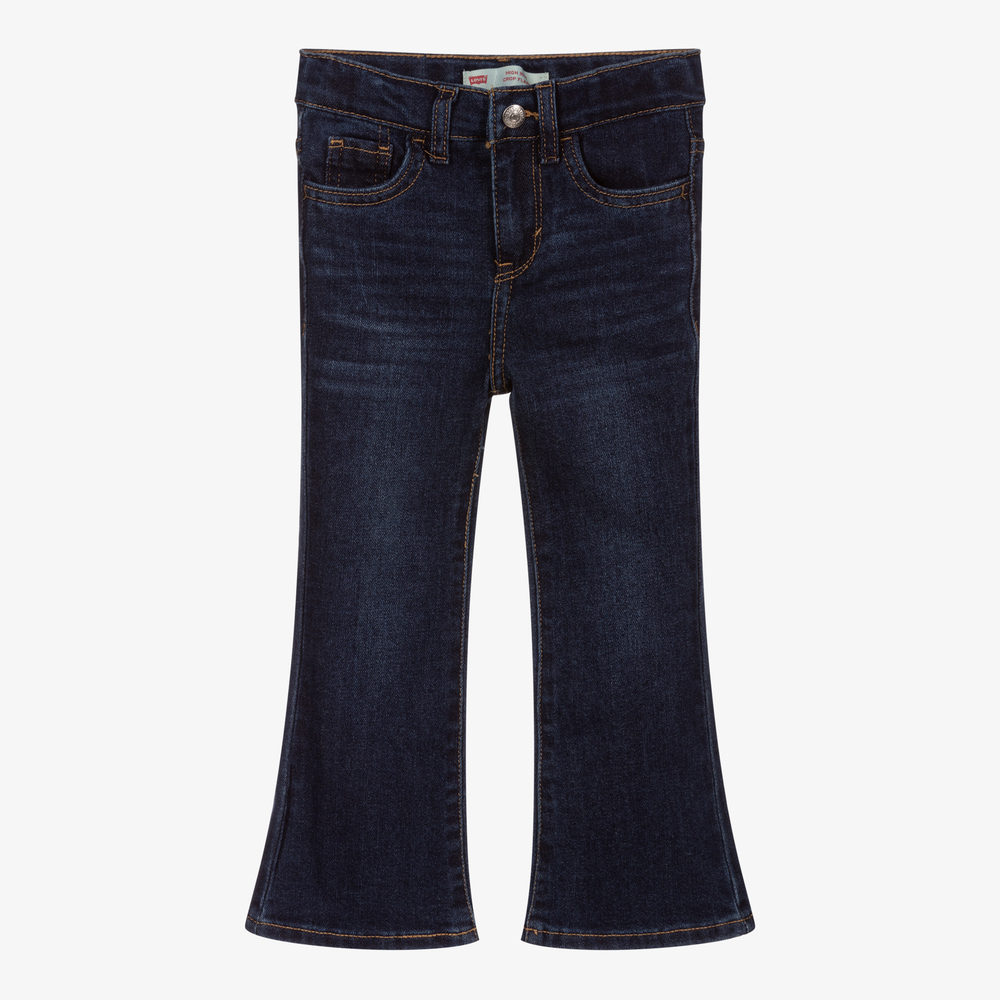 Levi's - Jean évasé bleu foncé | Childrensalon