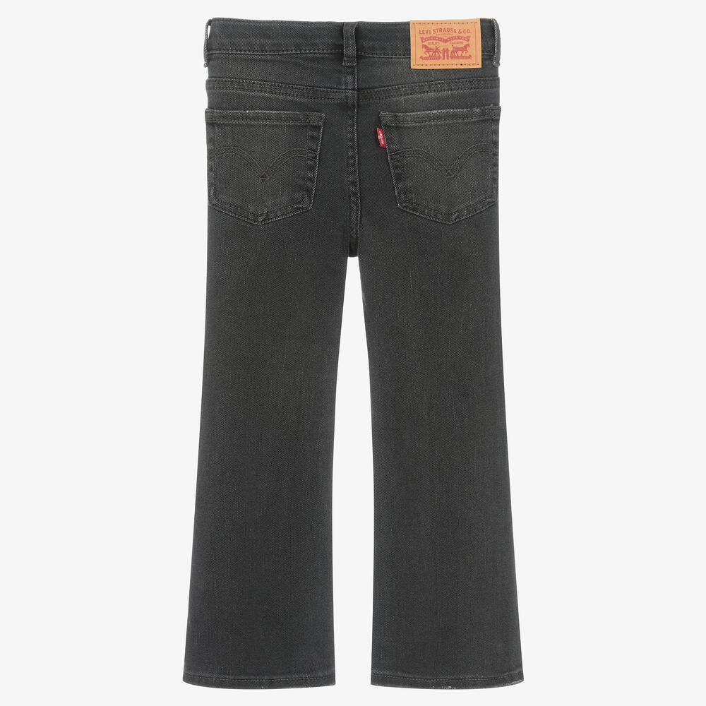 Levi s Jean vas 726 noir en denim fille Childrensalon Outlet