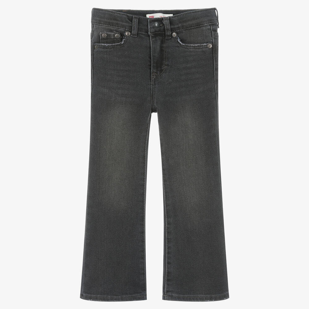 Levi's - Черные джинсы-клеш для девочек | Childrensalon