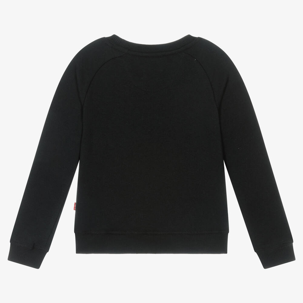 Levi's-Черный свитшот для девочек | Childrensalon Outlet