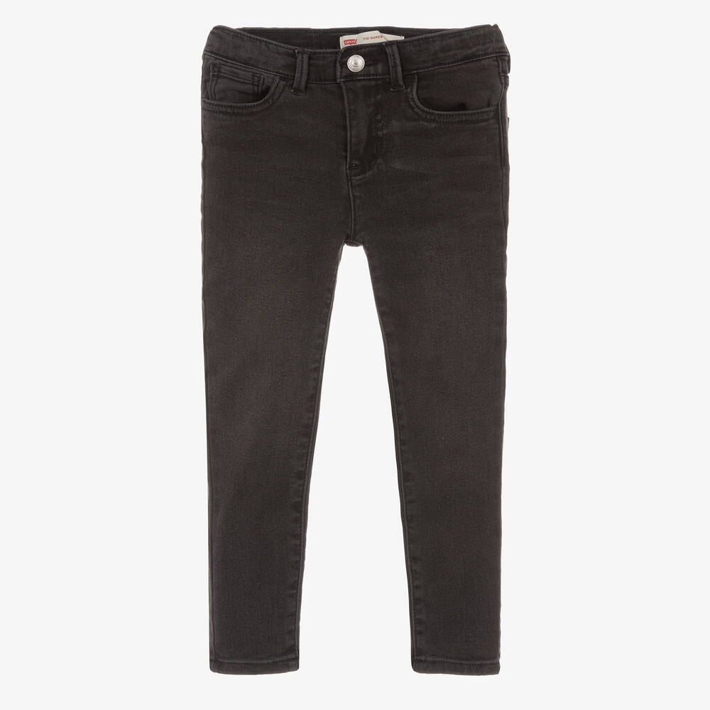 Levi's - Girls Black Skinny 710™ Jeans | Childrensalon