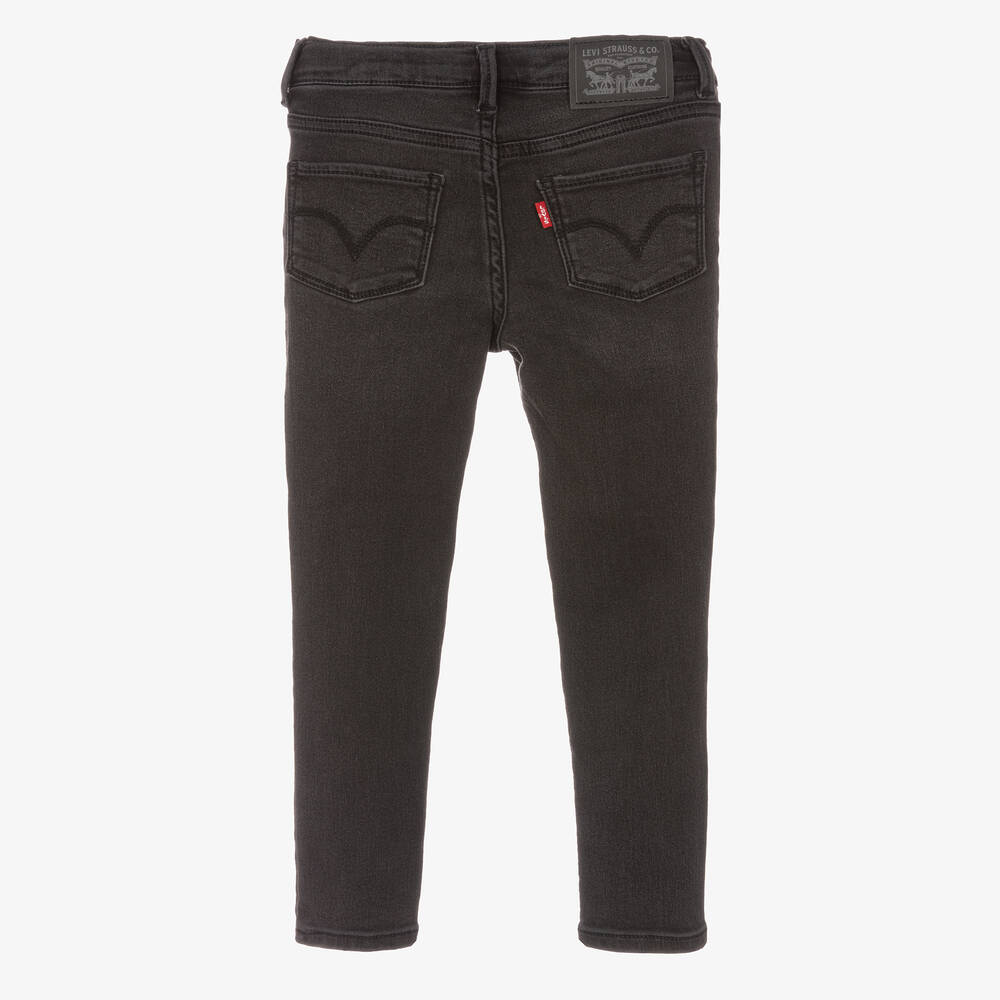 Levi's-Girls Black Skinny 710™ Jeans | Childrensalon Outlet