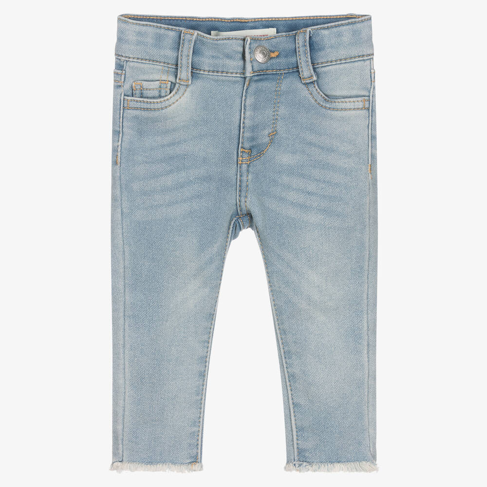 Levi's - Голубые джинсы скинни для девочек | Childrensalon