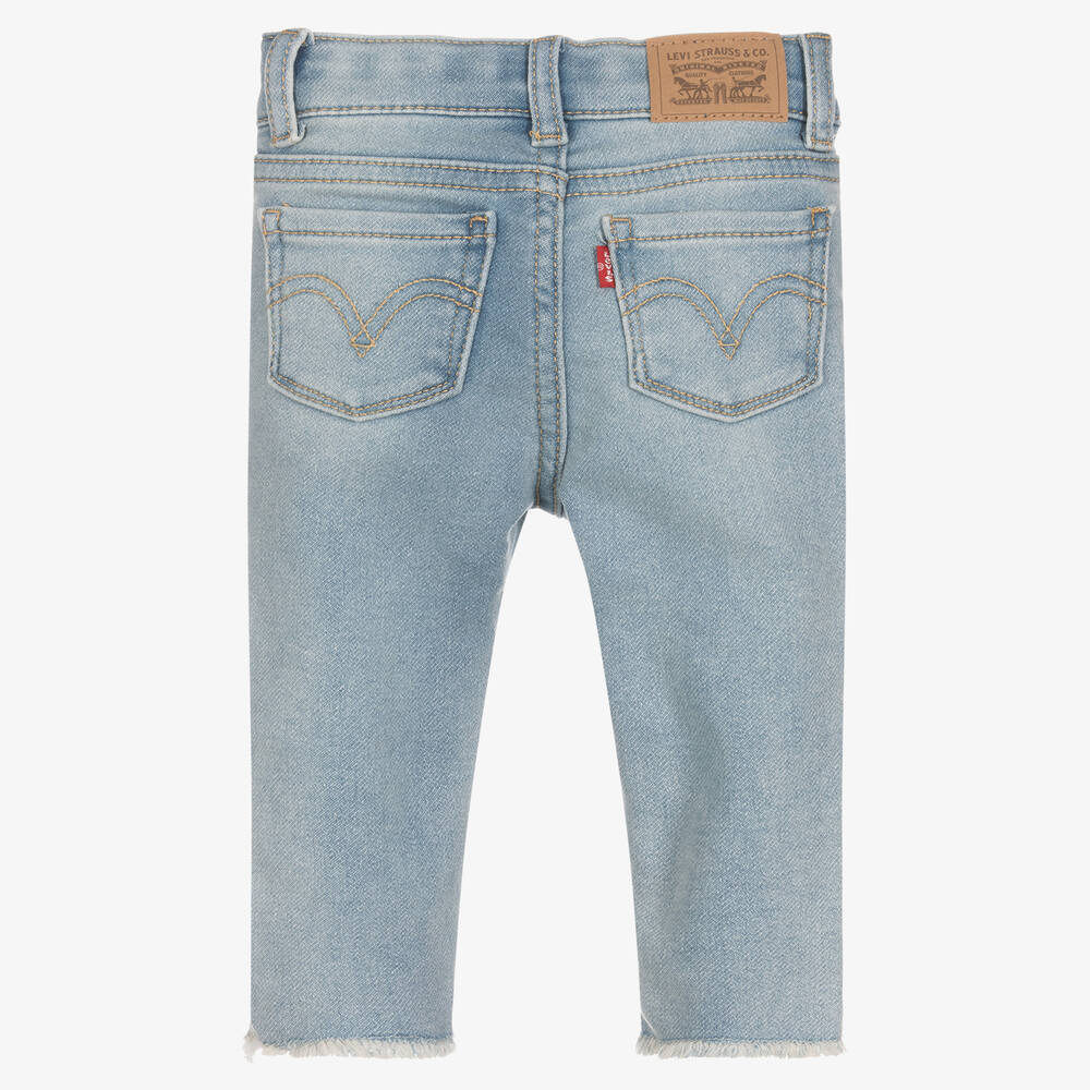 Levi s Girls Blue 710 Skinny Jeans