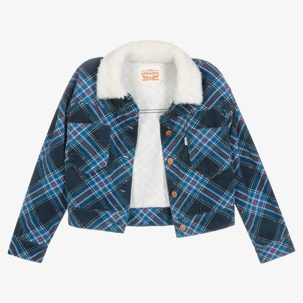 Levis blue corduroy clearance jacket
