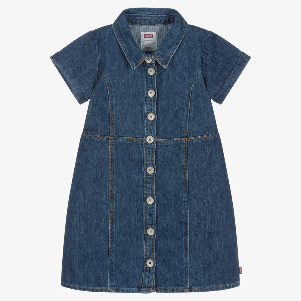 Levi blue cheap jean dress