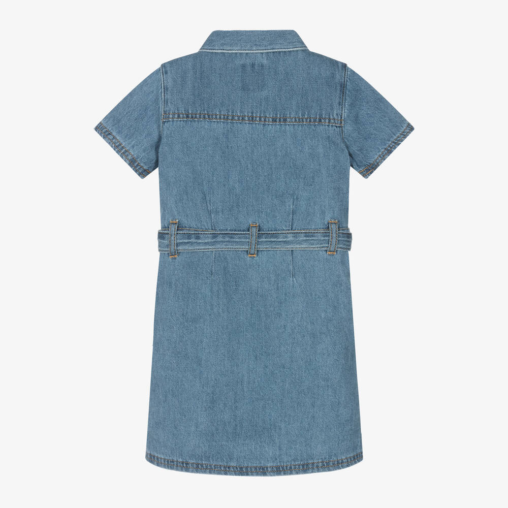 Levi's-Girls Blue Denim Dress | Childrensalon Outlet