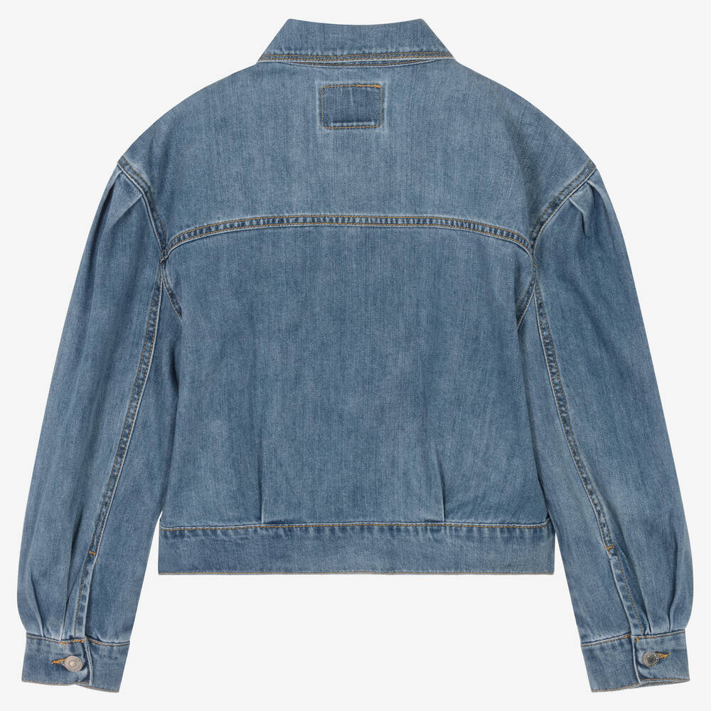 Levi girls denim jacket top