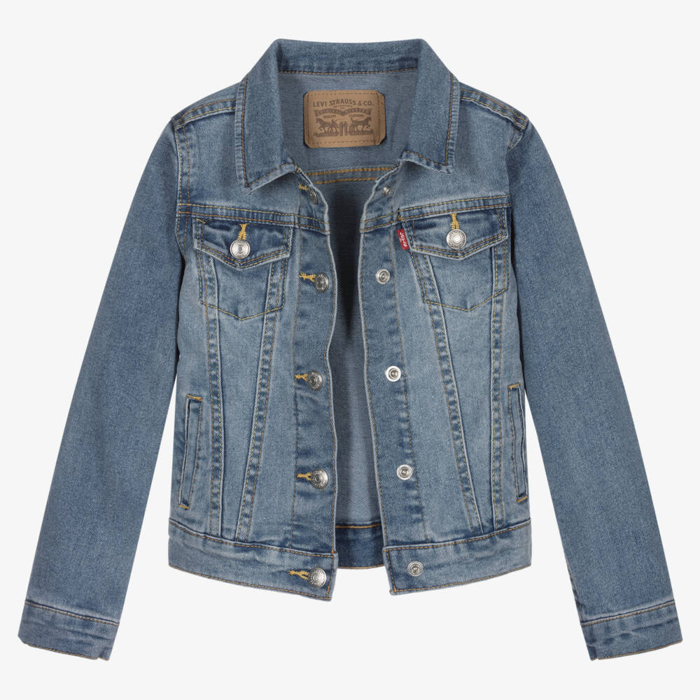 Levi's-Girls Blue Denim Jacket | Childrensalon Outlet