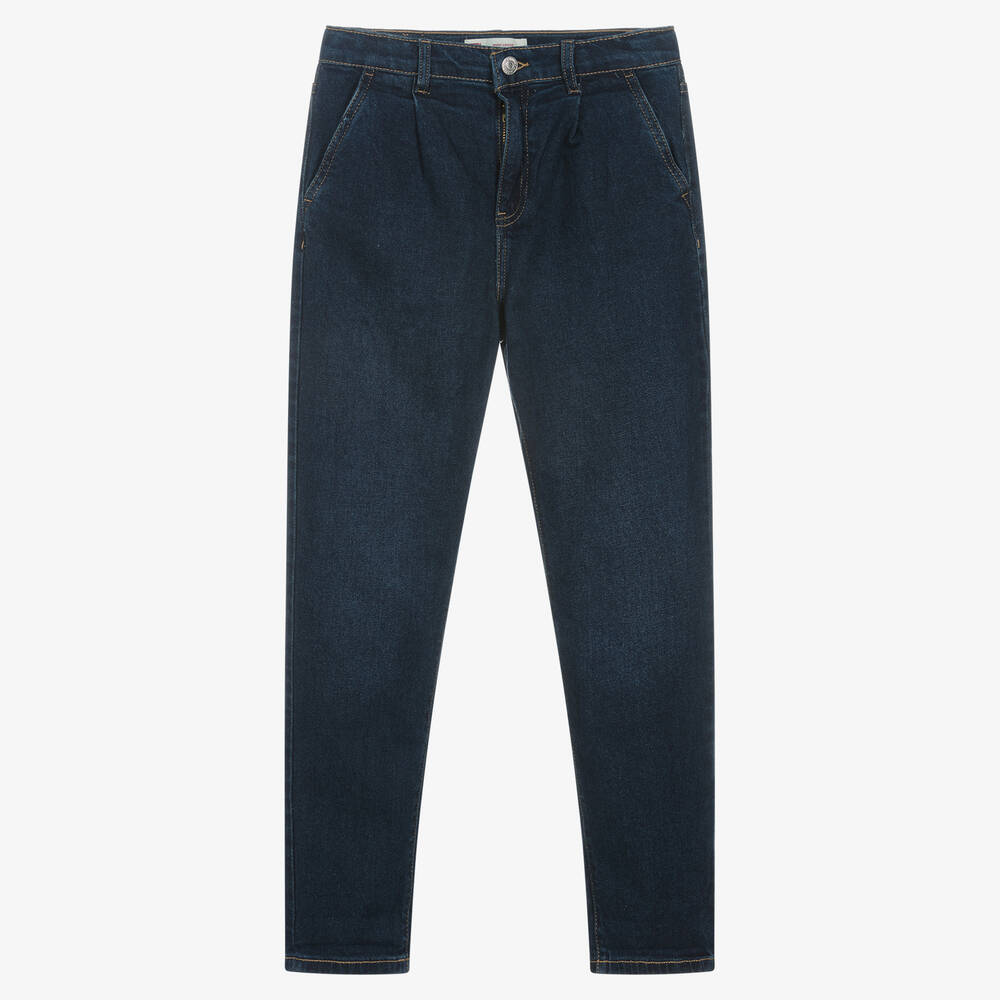 Levi's - Girls Blue High Loose Jeans | Childrensalon