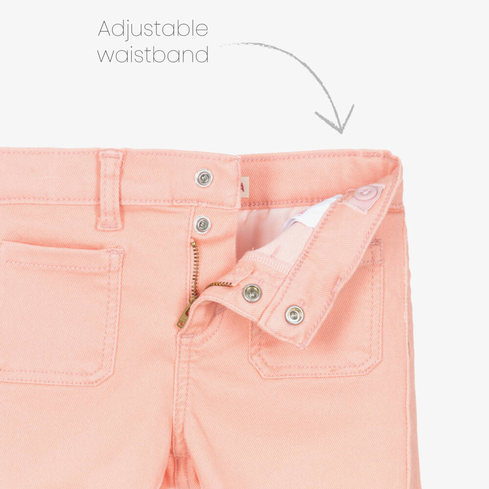 Levi's-Girls Blush Casual Denim Shorts | Childrensalon Outlet