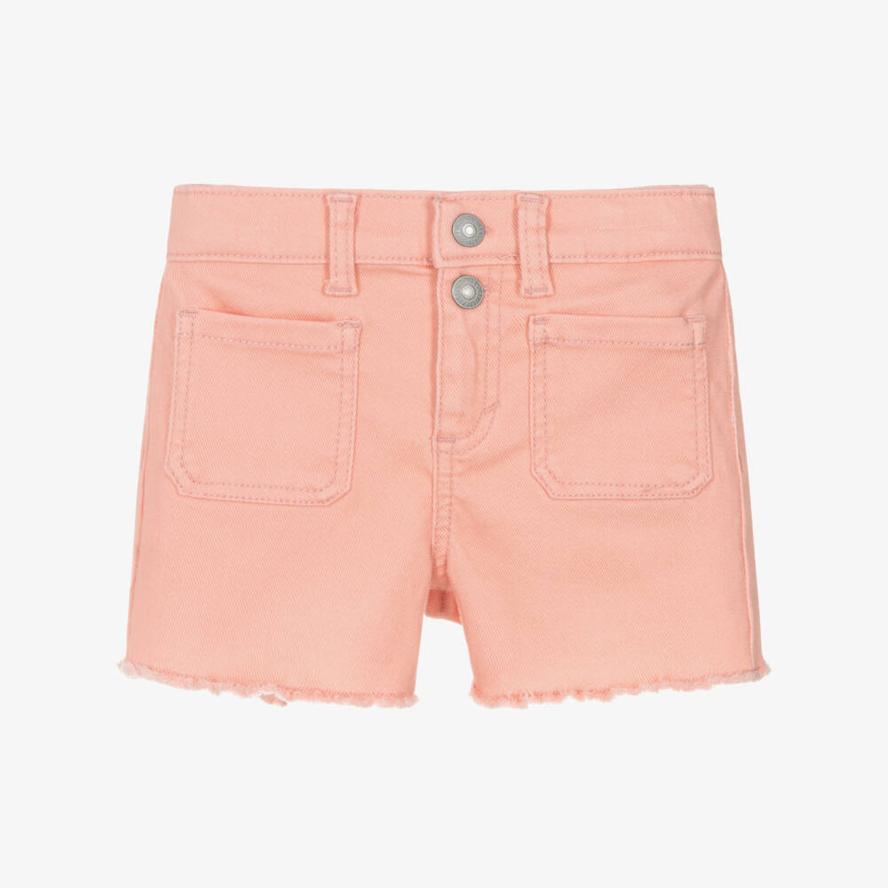 Levi's-Girls Blush Casual Denim Shorts | Childrensalon Outlet